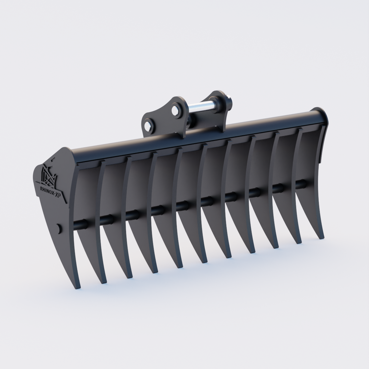 Hyundai R25Z-9A Land Rake 48" / 1200mm Front