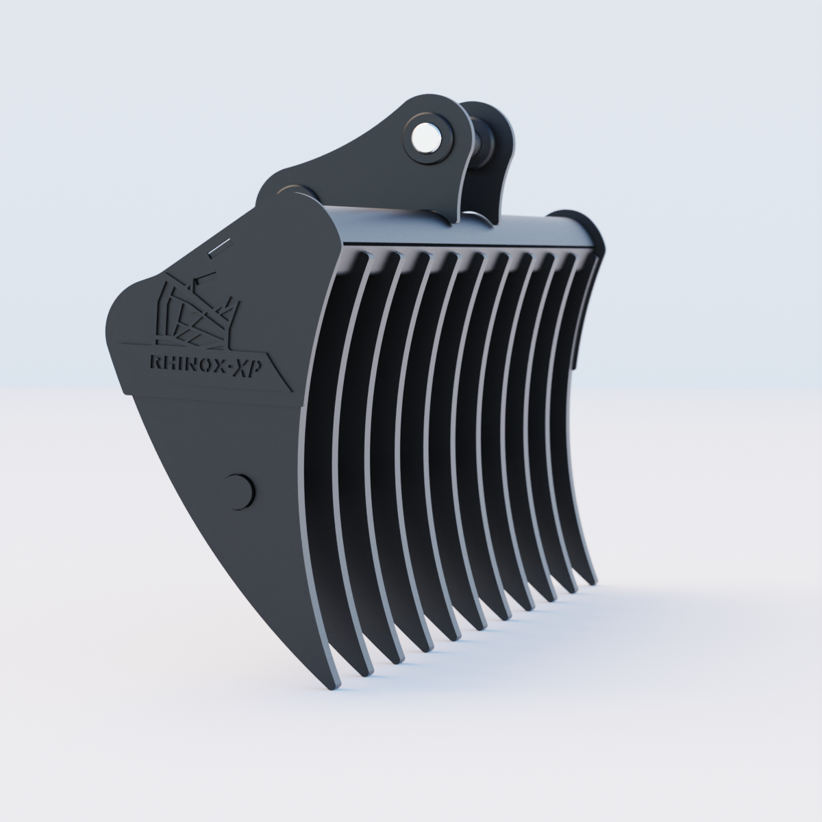 Doosan DX27Z Land Rake 48" / 1200mm  Side