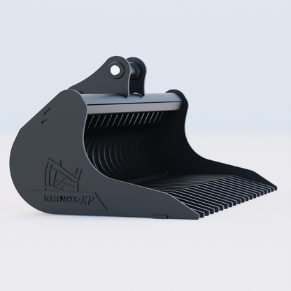 Hanix H30A Rake Riddle Bucket - 48" / 1200mm Side