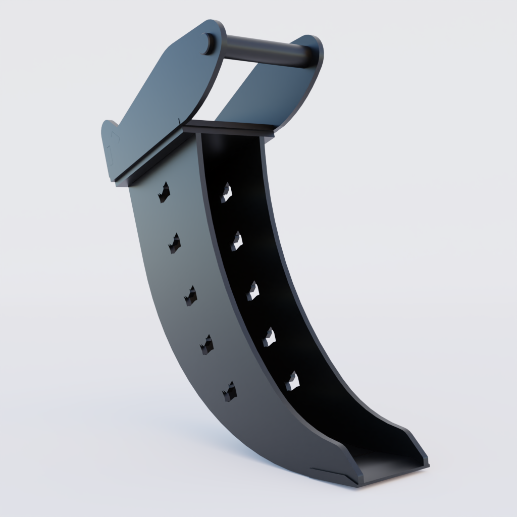 Rhinox Deep Dig Bucket To Suit Safelock SL30 Hitch - 27"/700mm Deep