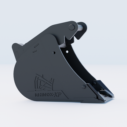 Rhinox Digging Bucket To Suit  Safelock SL30 Hitch - 12" | Rhinox Group UK - Bladed Bucket Side