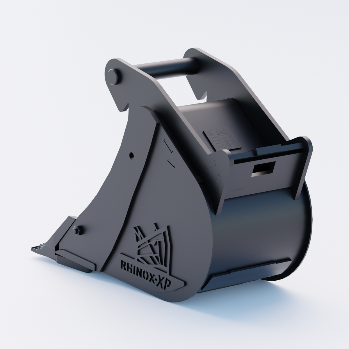 Rhinox Digging Bucket To Suit  Safelock SL30 Hitch - 12" | Rhinox Group UK - Toothed Bucket Back