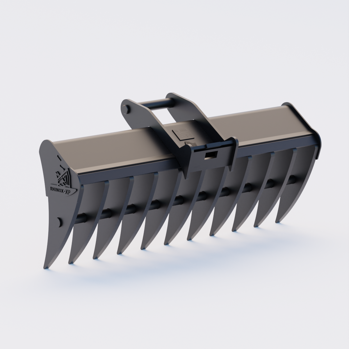 Rhinox Land Rake To Suit Safelock SL30 Hitch - 48" / 1200mm Back