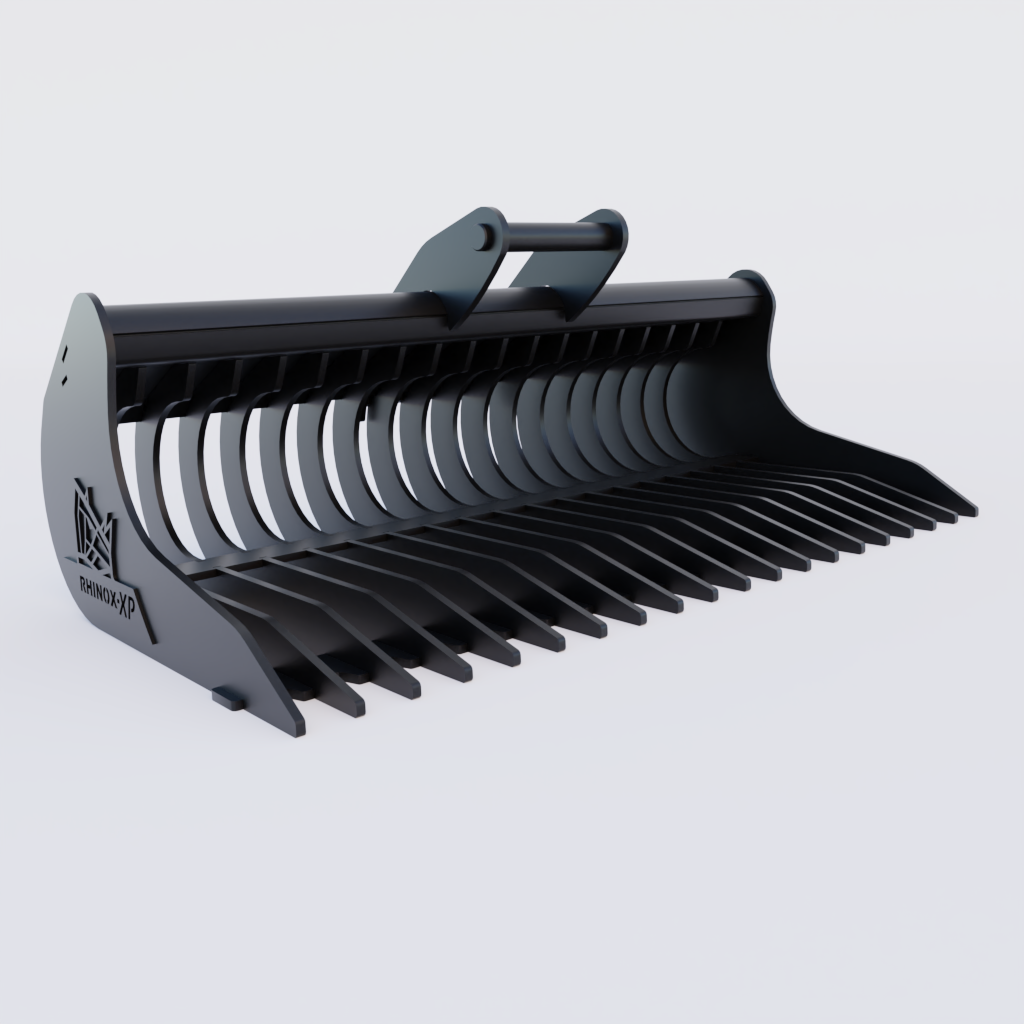 Safelock SL30 Rake Riddle Bucket - 48" | Rhinox Group UK