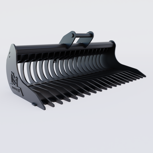 Safelock SL30 Rake Riddle Bucket - 48" | Rhinox Group UK