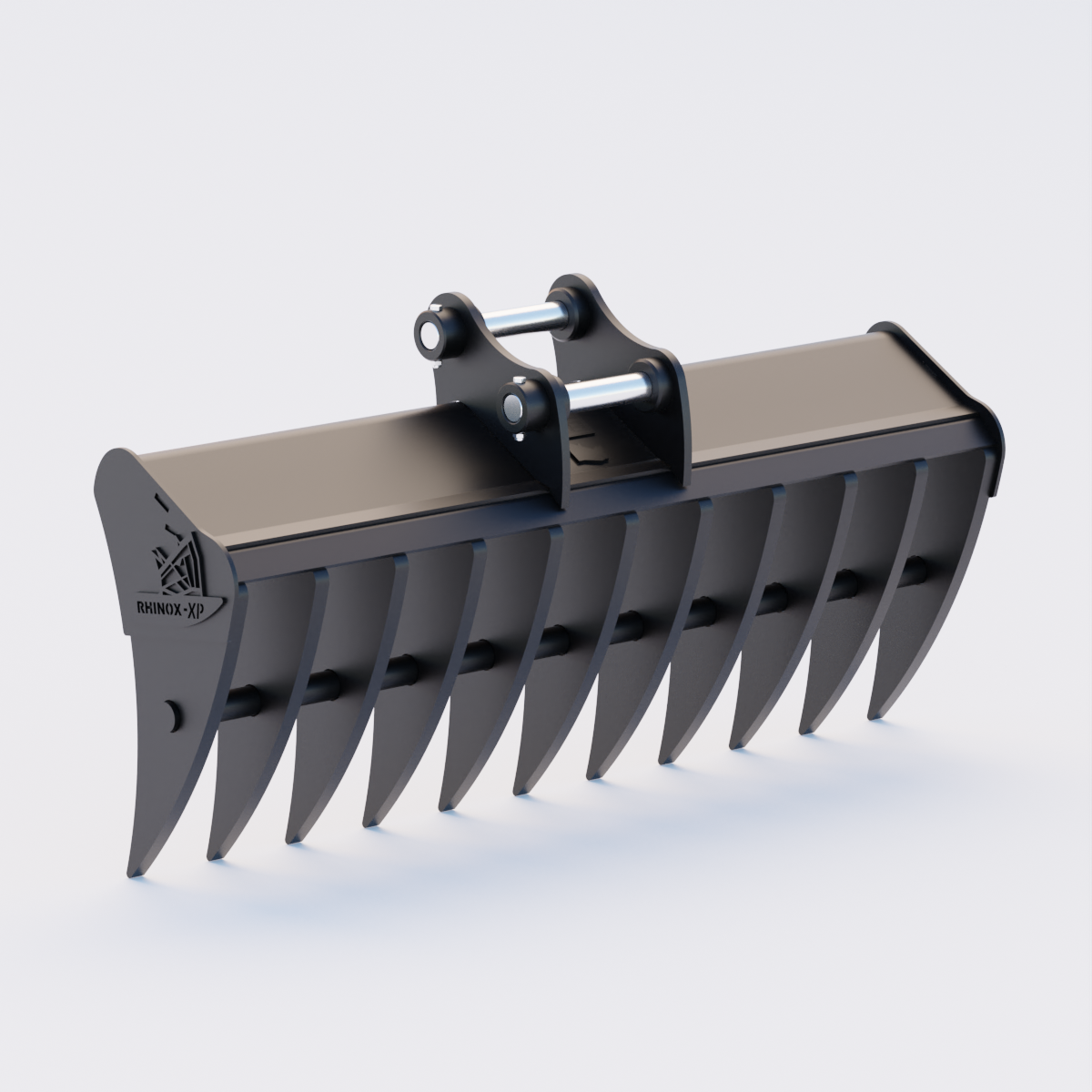 Bobcat X325 Land Rake 48" / 1200mm  Back