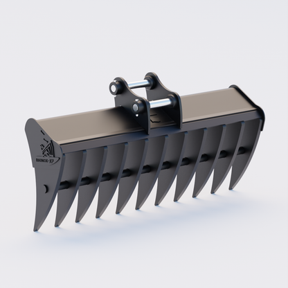 Bobcat X325 Land Rake 48" / 1200mm  Back