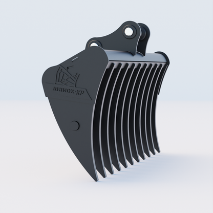 Bobcat X325 Land Rake 48" / 1200mm  Side