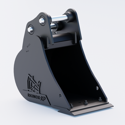 JCB 26C-1 Digging Bucket - 12" / 300mm | Rhinox Group UK - Bladed Bucket Front