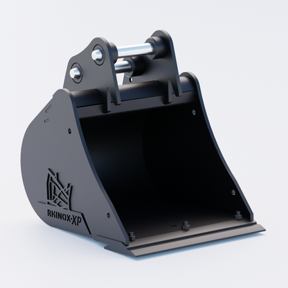 JCB 26C-1 Digging Bucket - 18" / 450mm | Rhinox Group UK - Bladed Bucket Front