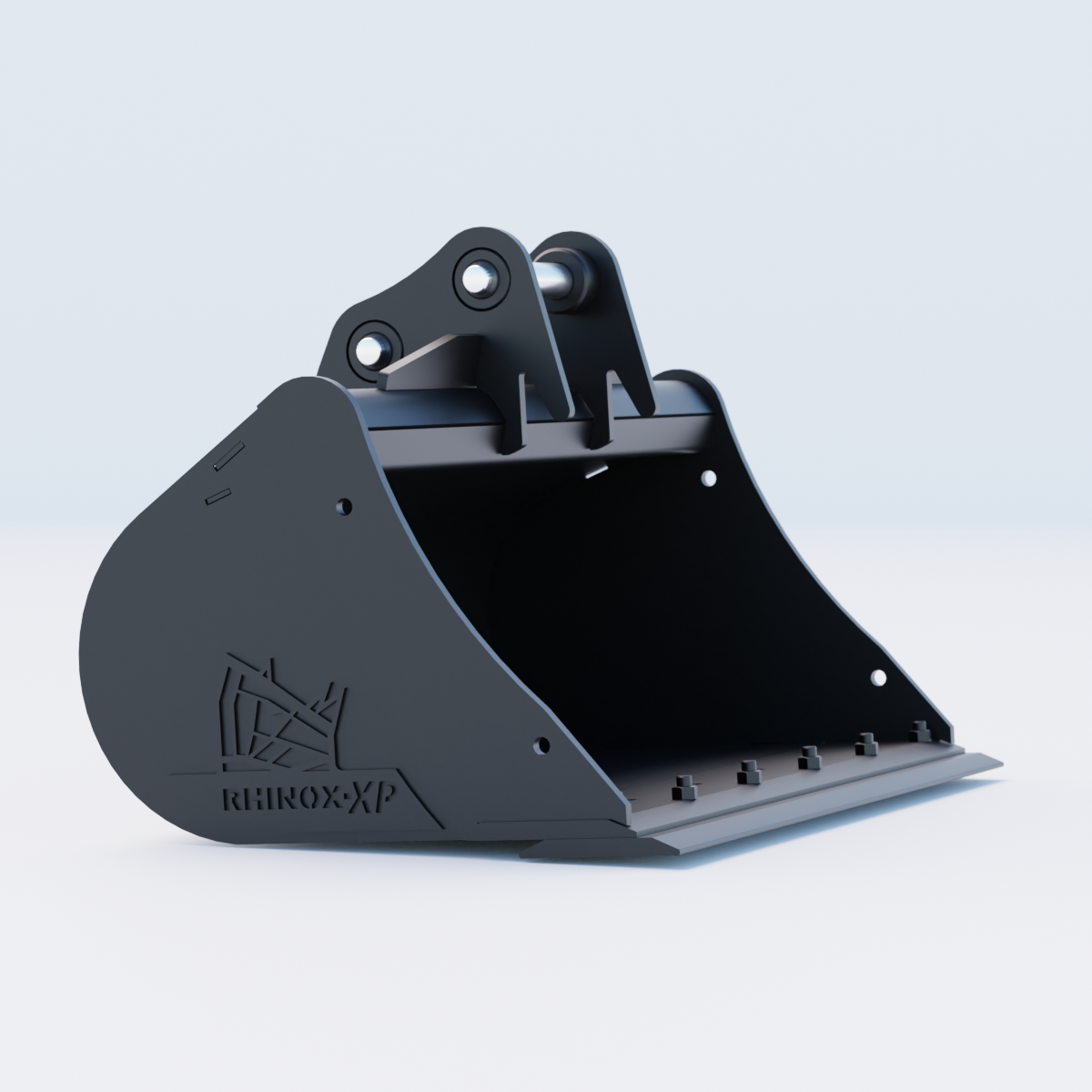 JCB 8027 ZTS Digging Bucket - 36" / 900mm | Rhinox Group UK - Bladed Bucket Side