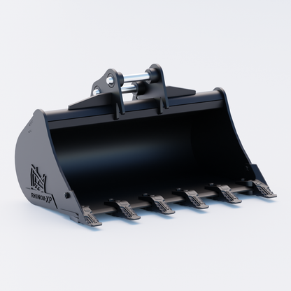 JCB 8027 ZTS Digging Bucket - 36" / 900mm | Rhinox Group UK - Toothed Bucket Front