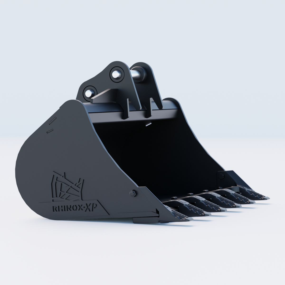 JCB 8027 ZTS Digging Bucket - 36" / 900mm | Rhinox Group UK - Toothed Bucket Side