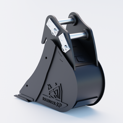 JCB 26C-1 Digging Bucket - 9" / 230mm | Rhinox Group UK - Bladed Bucket Back