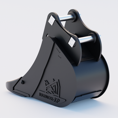 Doosan DX27Z Utility Bucket with Unitusk Blade - 12" / 300mm Back 2