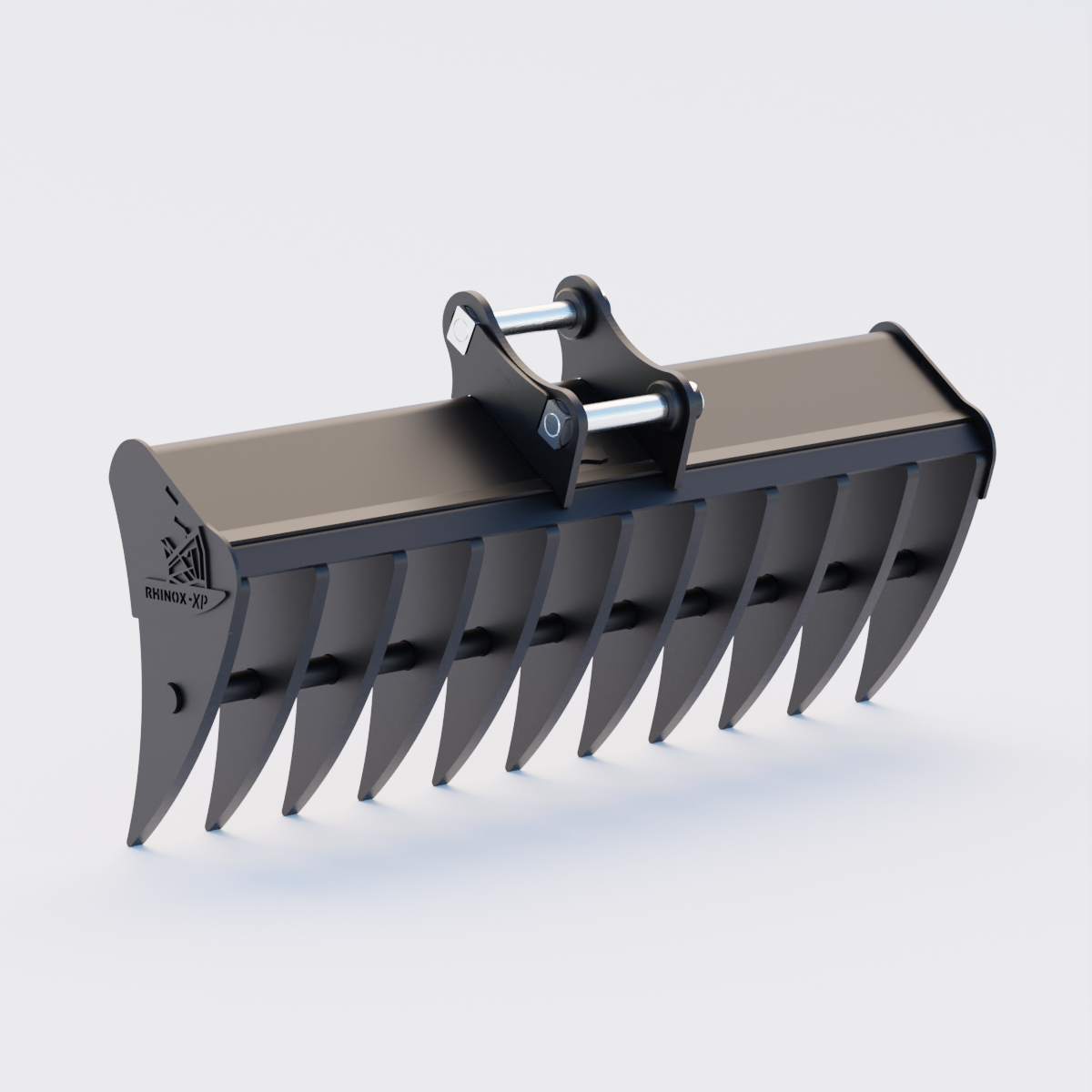 Doosan DX27Z Land Rake 48" / 1200mm Variant Back