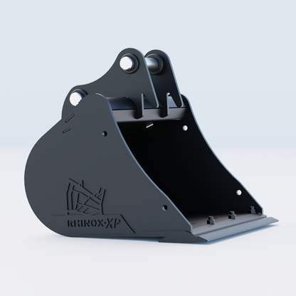 CAT 303CCR Digging Bucket - 24" / 600mm | Rhinox Group UK - Bladed Bucket Side