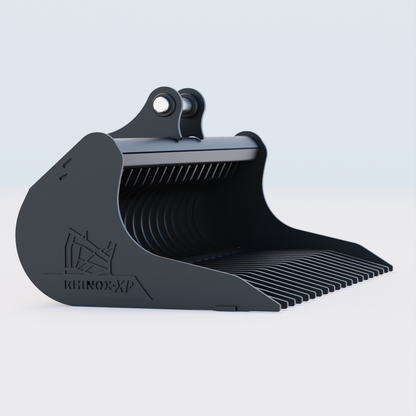 3D Rake Riddle Bucket - 48" / 1200mm Side