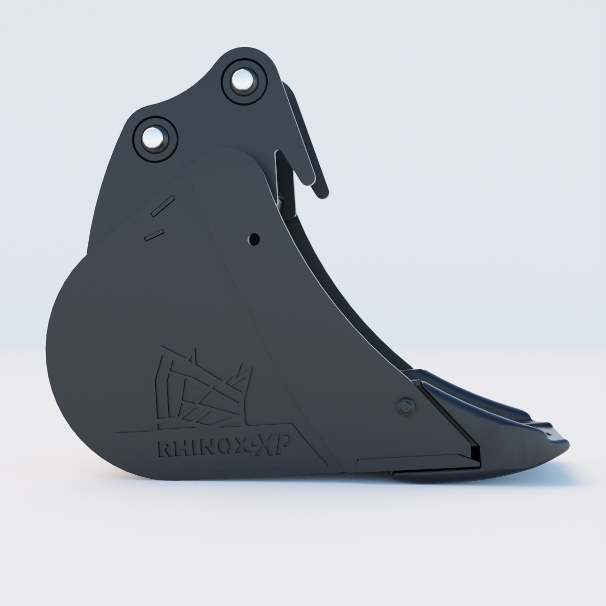 3E Utility Bucket with Unitusk Blade - 12" / 300mm Side