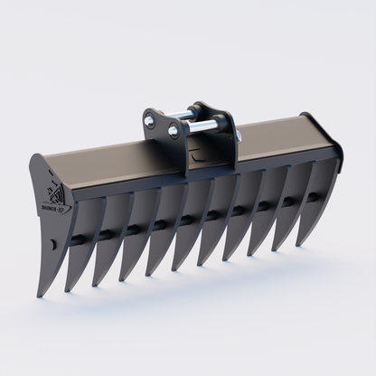 Kubota KX71-3 Land Rake 48" / 1200mm Back