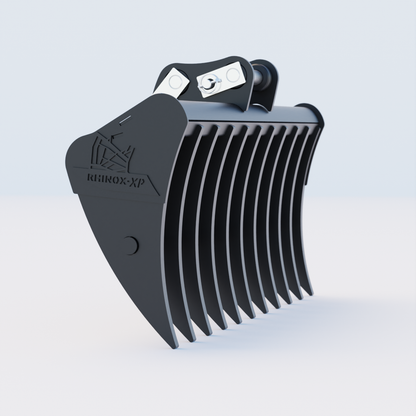 Kubota KX030-4 Land Rake 48" / 1200mm Side