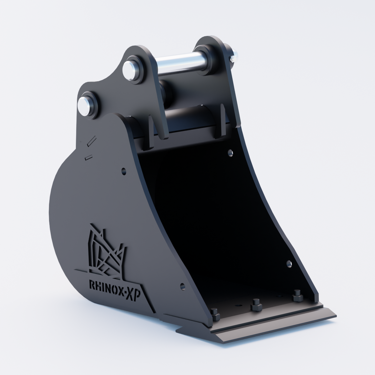 Neuson 38Z3 Digging Bucket - 12" / 300mm | Rhinox Group UK - Bladed Bucket Front