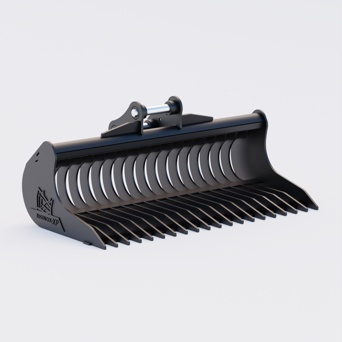 Kubota KX037-4 Rake Riddle Bucket - 48" / 1200mm Front