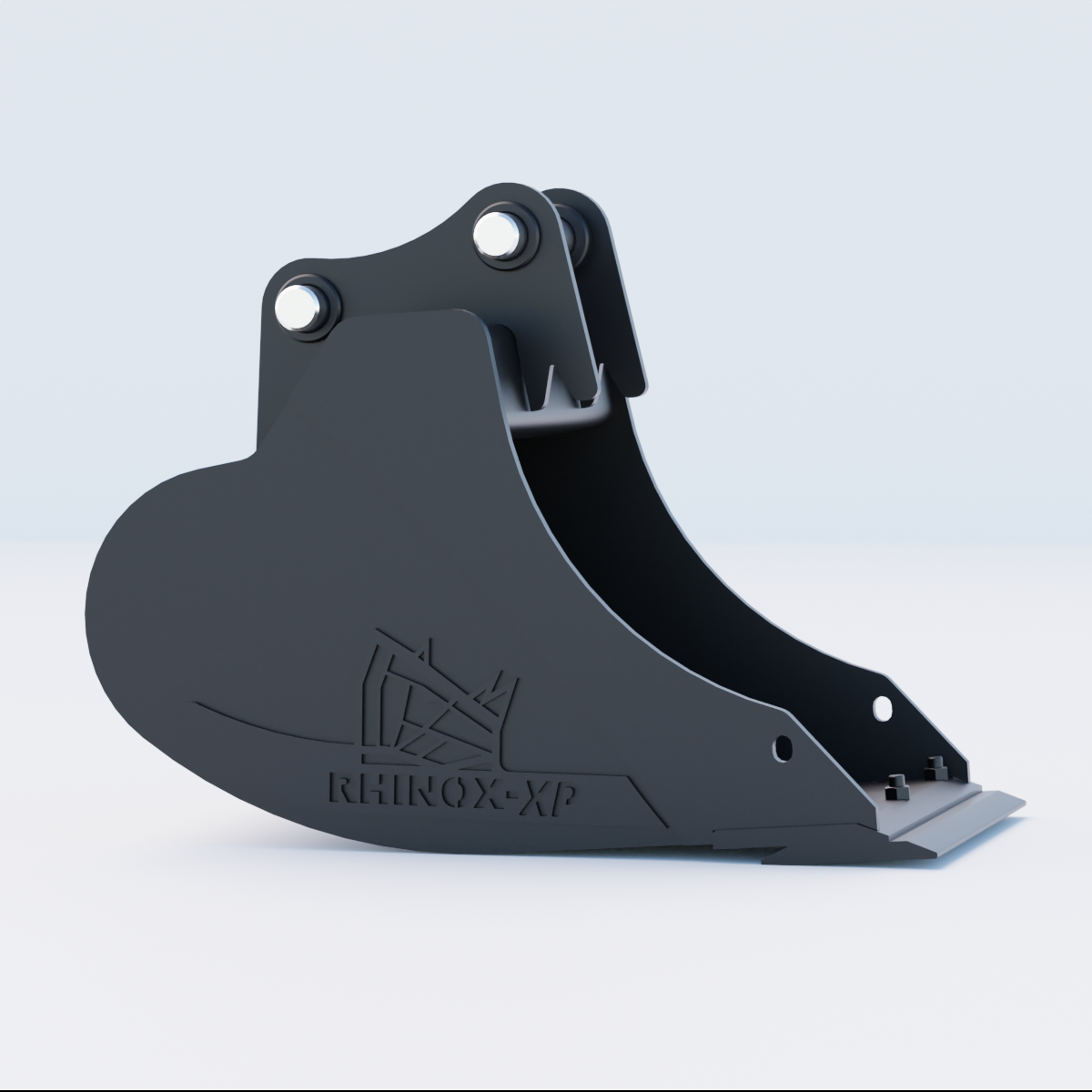 Volvo ECR35 Digging Bucket - 18" / 450mm - Bladed Bucket Side