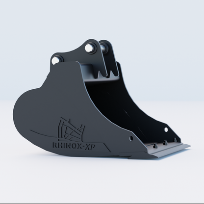 Volvo ECR35 Digging Bucket 24" - Bladed Bucket Side