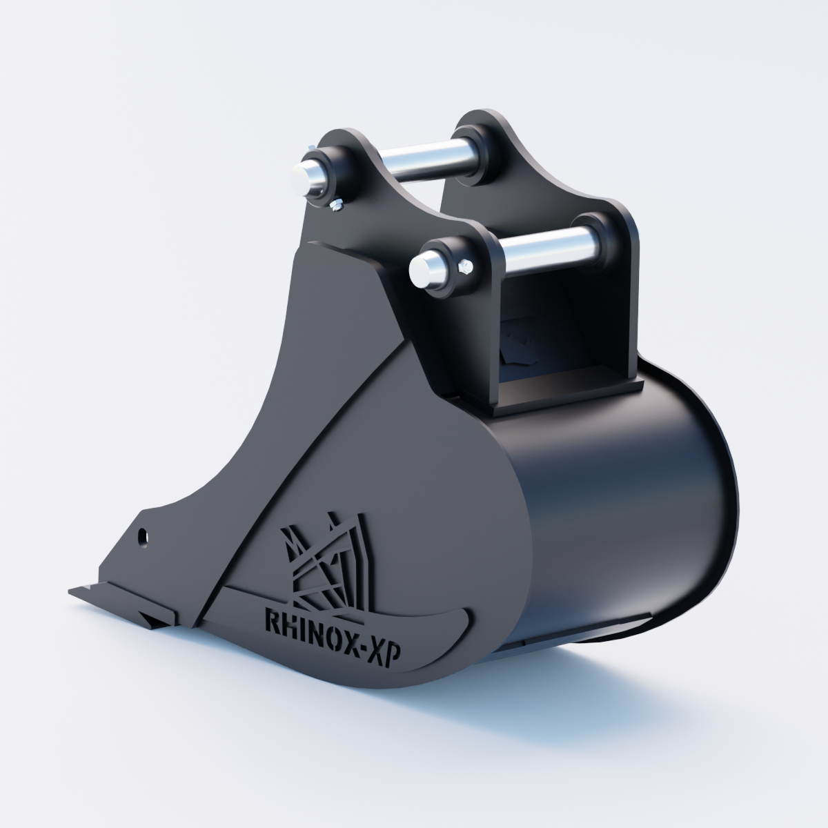 Hyundai HX40 Digging Bucket - 12" / 300mm | Rhinox Group UK - Bladed Bucket Back