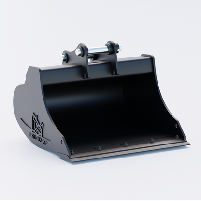 Hanix H36B-R Digging Bucket - 30" / 750mm | Rhinox Group UK - Bladed Bucket Front