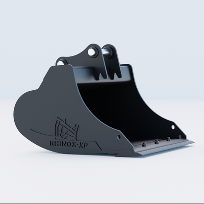 Hanix H36B-R Digging Bucket - 30" / 750mm | Rhinox Group UK - Bladed Bucket Side