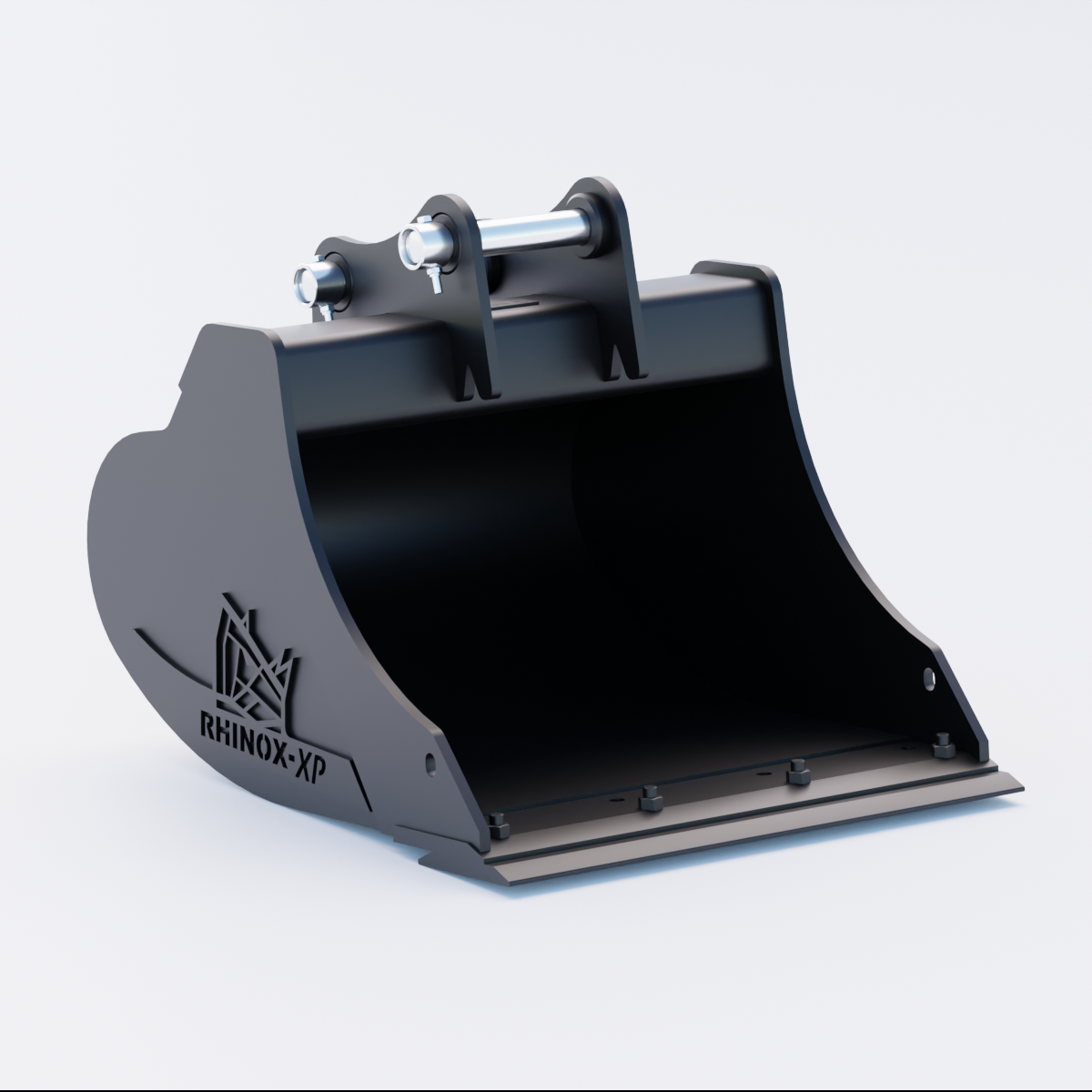4F Digging Bucket - 24" / 600mm | Rhinox Group UK - Bladed Bucket Front