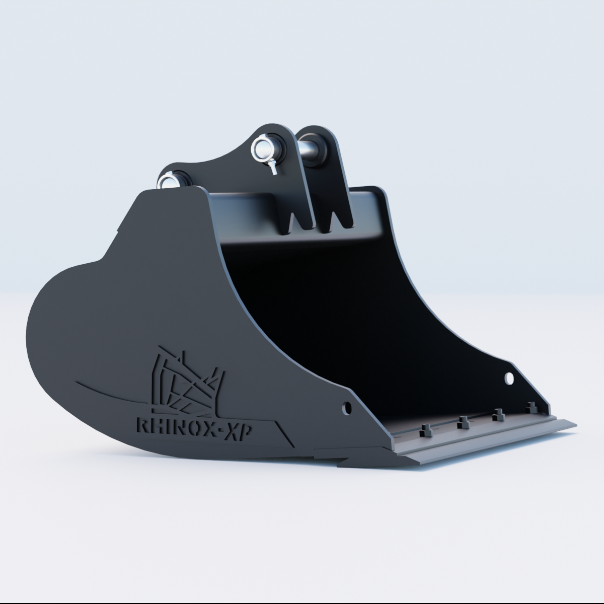 4F Digging Bucket - 30" / 750mm | Rhinox Group UK - Bladed Bucket Side