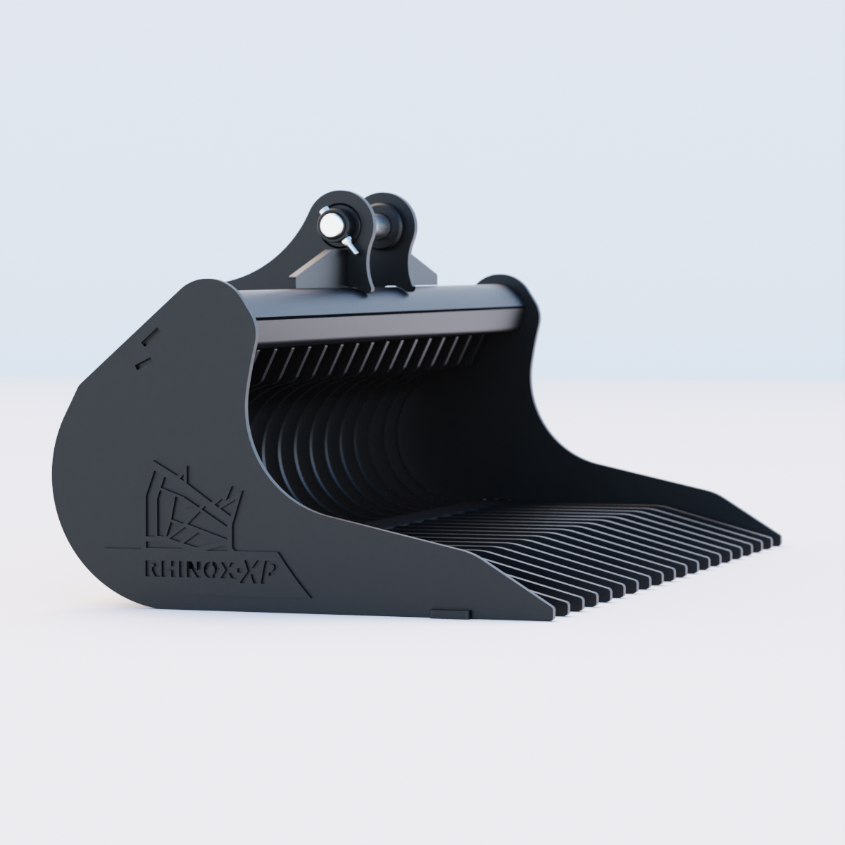 Bobcat E32 Rake Riddle Bucket - 48" / 1200mm Side