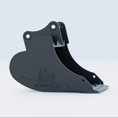 4G Digging Bucket - 18" / 450mm | Rhinox Group UK - Bladed Bucket Side