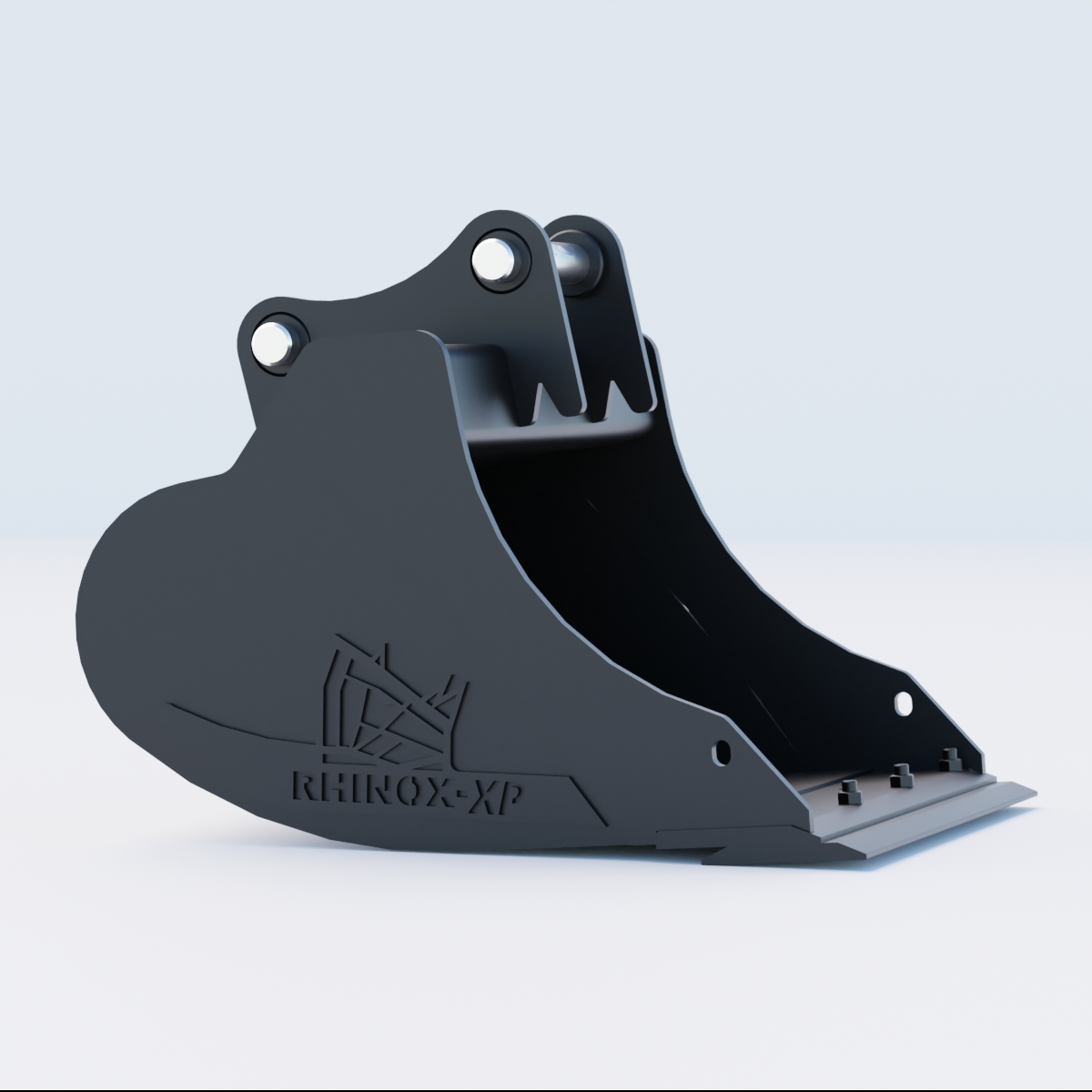 4G Digging Bucket - 24" / 600mm | Rhinox Group UK - Bladed Bucket Side