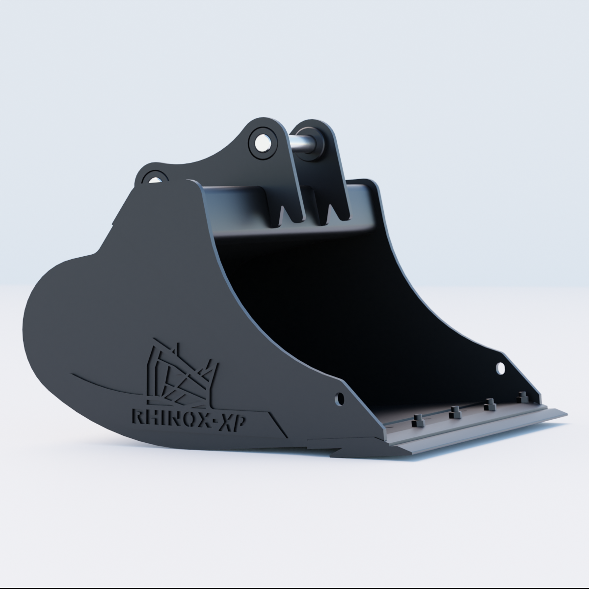 4G Digging Bucket - 30" (c/w Pins) | Rhinox Group UK - Bladed Bucket Side