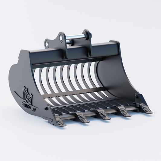 4G Riddle Bucket / Shaker Bucket 30" / 750mm - Toothed Front