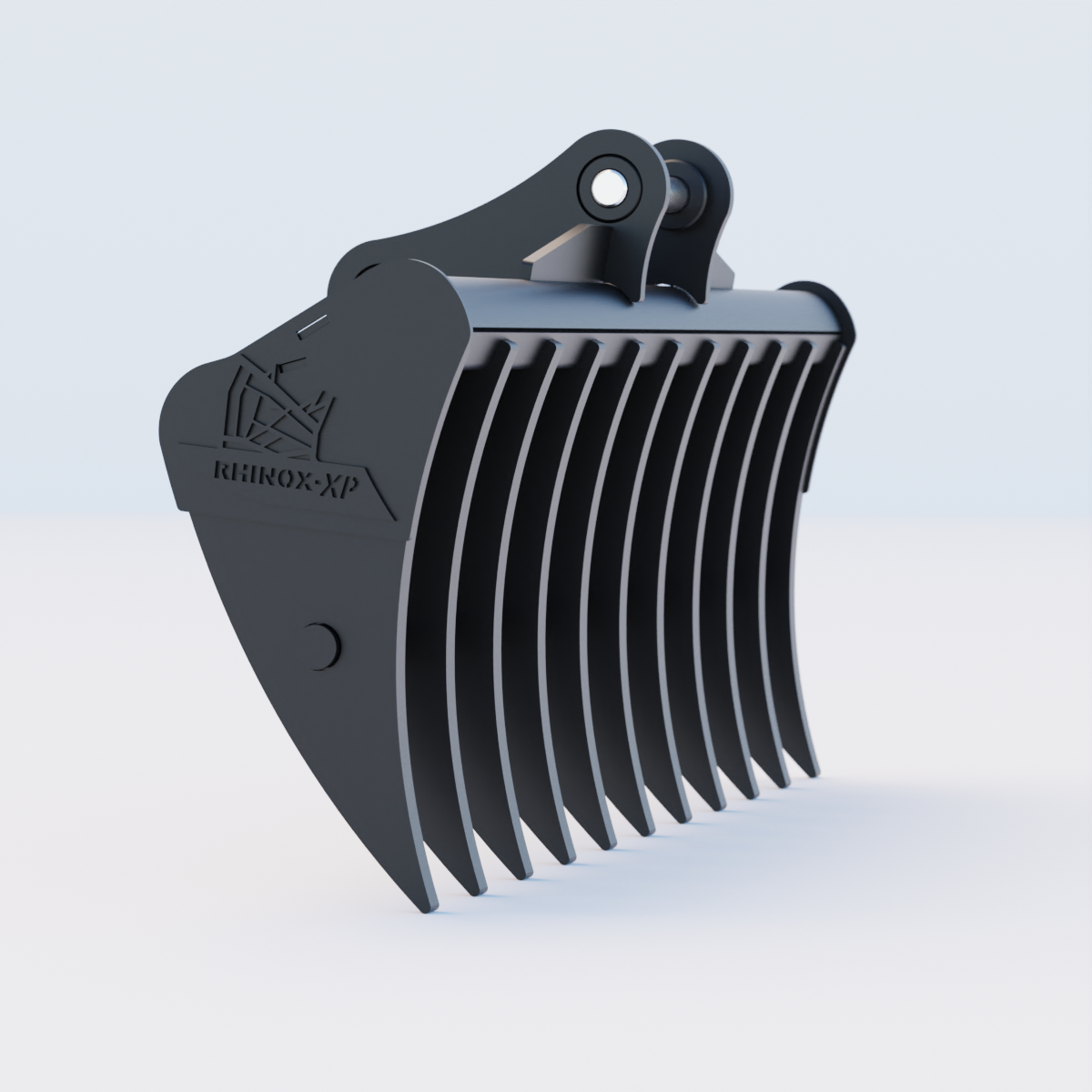 JCB 3CX Compact Land Rake 48" / 1200mm Side