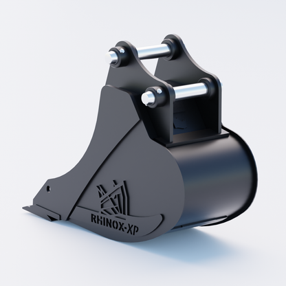 4J Digging Bucket - 12" / 300mm | Rhinox Group UK - Bladed Bucket Back