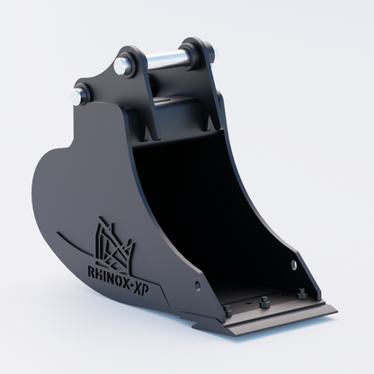 4J Digging Bucket - 12" / 300mm | Rhinox Group UK - Bladed Bucket Front