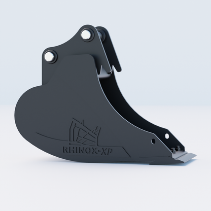 4J Digging Bucket - 12" / 300mm | Rhinox Group UK - Bladed Bucket Side
