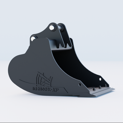 4J Digging Bucket - 24" / 600mm | Rhinox Group UK - Bladed Bucket Side