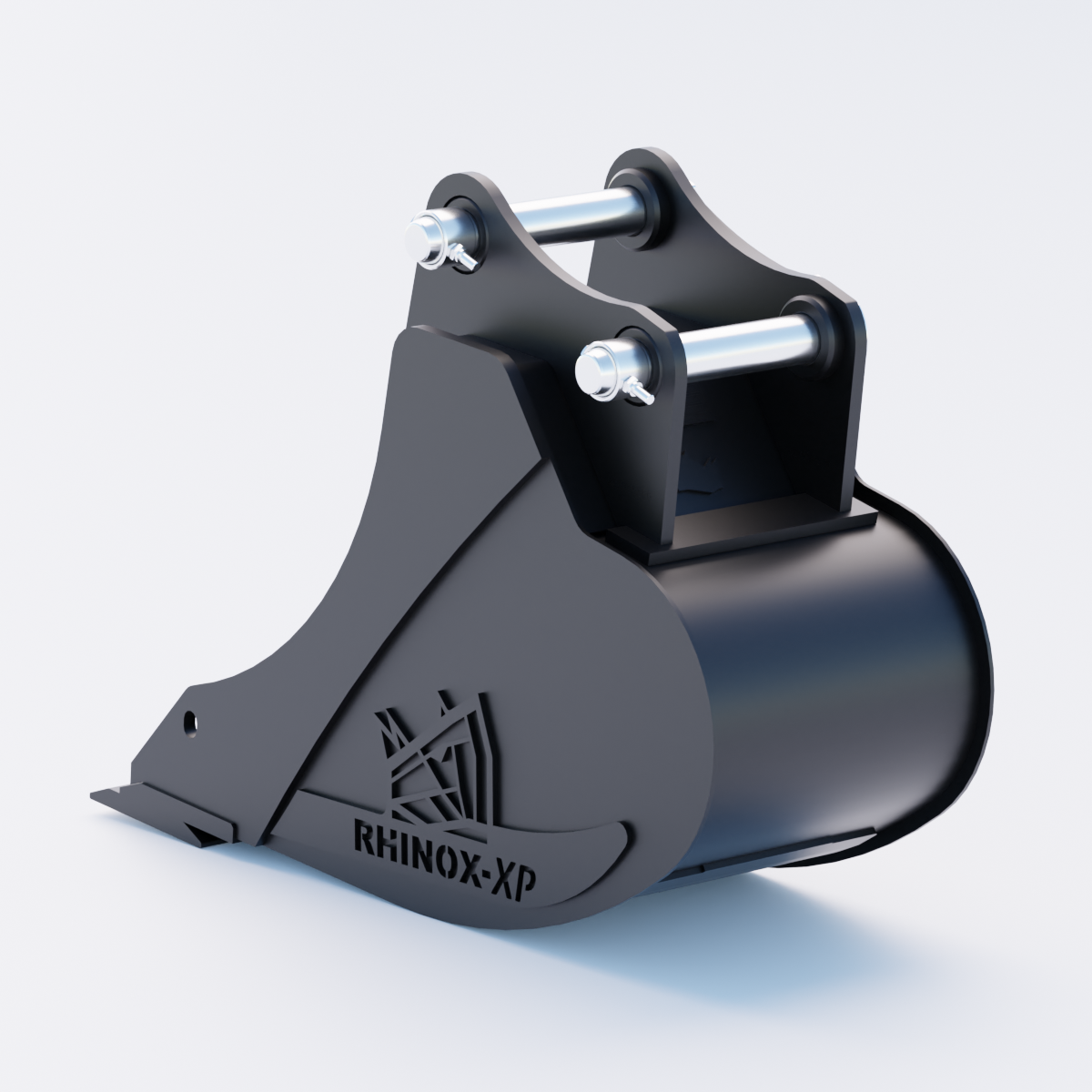 4L Digging Bucket - 12" / 300mm - Bladed Bucket Back