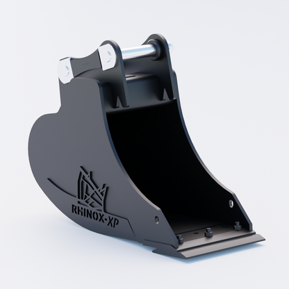 4L Digging Bucket - 12" / 300mm - Bladed Bucket Front