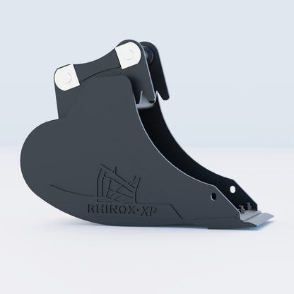 4L Digging Bucket - 12" / 300mm - Bladed Bucket Side