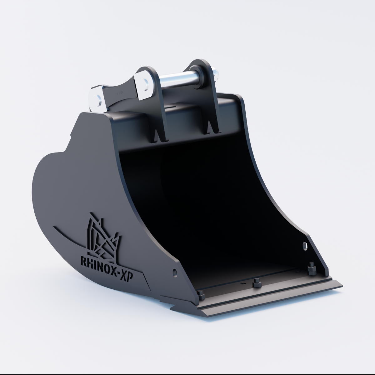 4L Digging Bucket - 18" / 450mm - Bladed Bucket Front