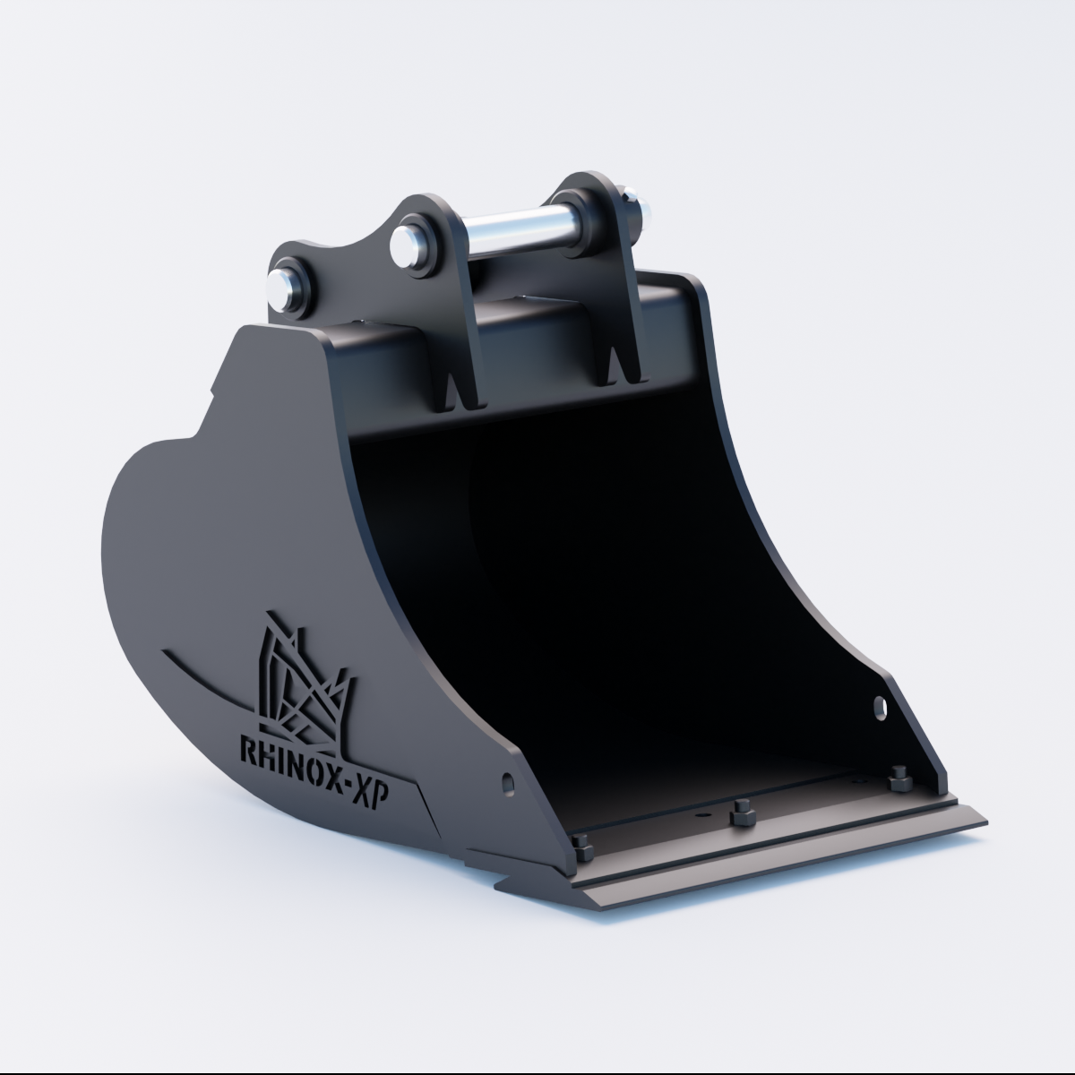 4M Digging Bucket - 18" / 450mm | Rhinox Group UK - Bladed Bucket Front