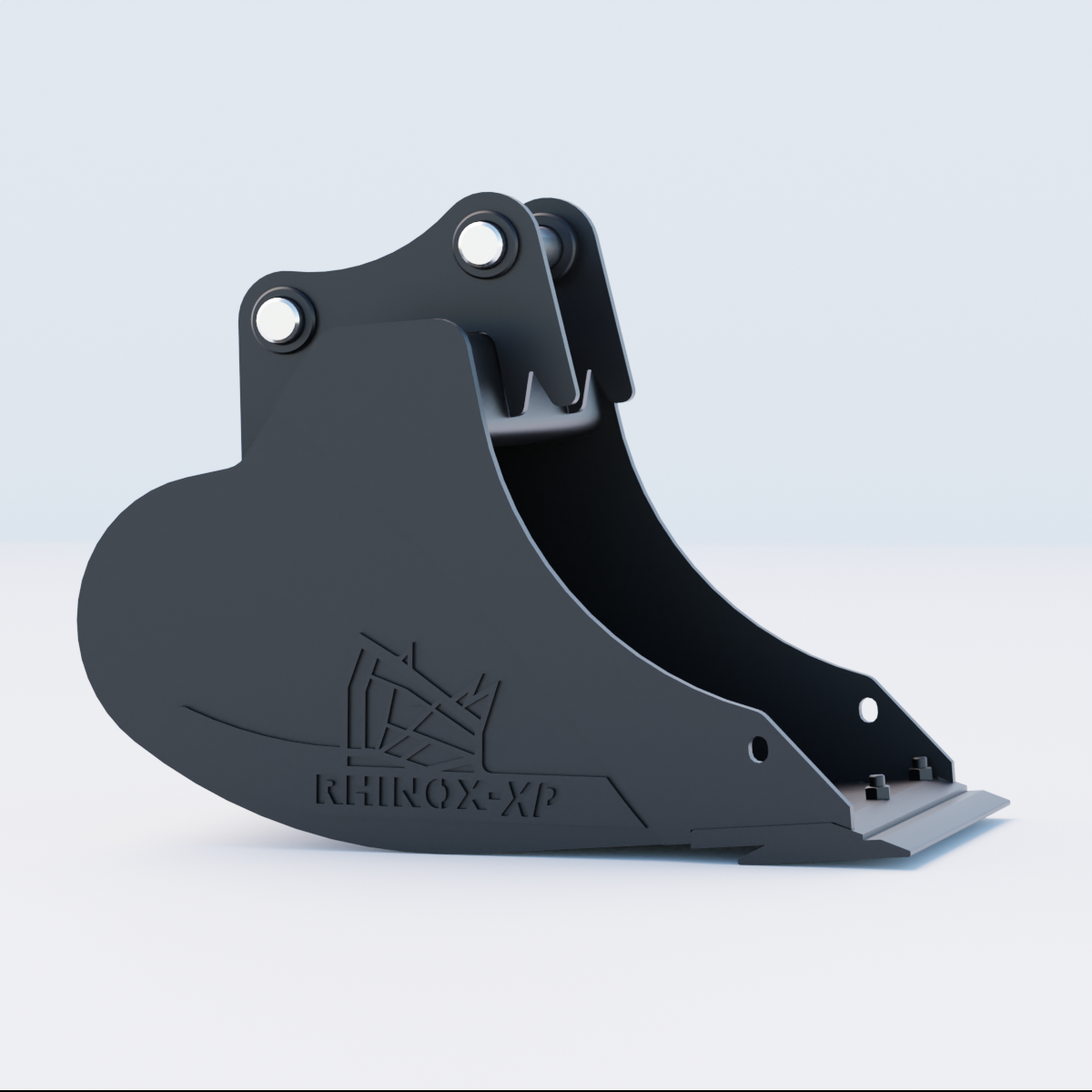 4M Digging Bucket - 18" / 450mm | Rhinox Group UK - Bladed Bucket Side